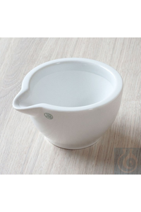 Mortier en porcelaine, intérieur rugueux, Ø 85 x H 65 x V 150 ml Mortier en porcelaine, intérieur...